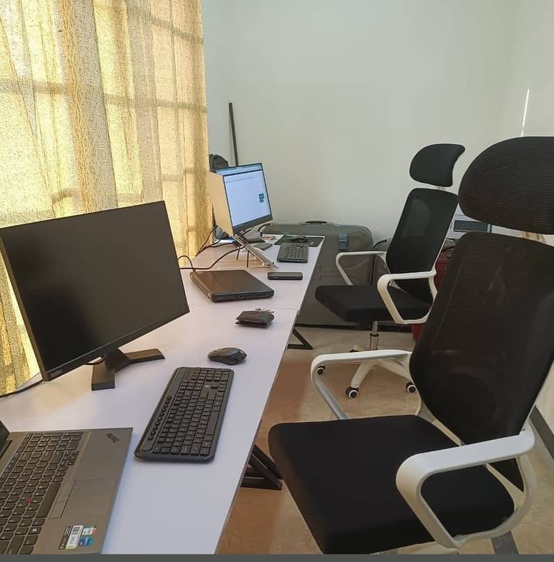 K shape table-Study table-Office table-Gaming table-workstation 6
