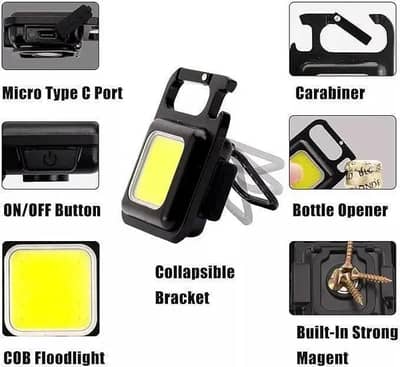 JALDI KAREIN! Rechargeable Mini COB LED Flashlight - Limited Stock