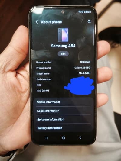 Samsung Mobile A54 5G