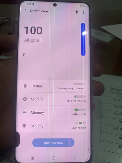 Samsung Mobile S20 Plus ( 12GB RAM / 256GB )