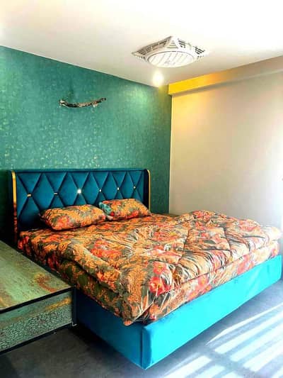 One Bed Apartment Furnished For Rent In Iqbal Block Like New Family Building