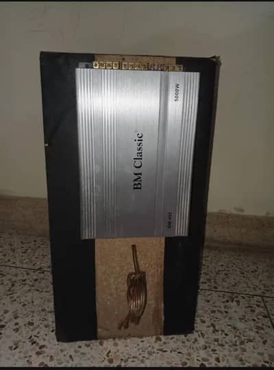 pioneer woofer and Mplifier for sale in used condition