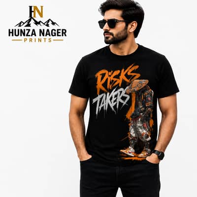 Premium Graphic T-Shirts by Hunza Nager Prints