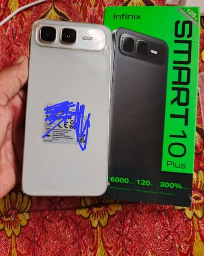 Infinix smart 10 plus 4+4 128
