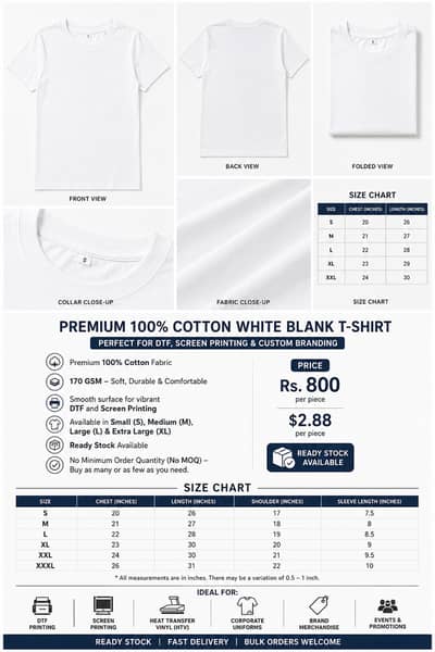 White T-shirts