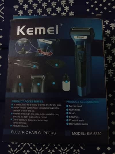 Kemei km 6330, 3 in 1 Electronic Clips