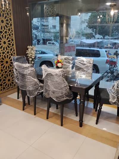 Premium Dining Table Sets | 4/6/8 Seater | Customized Designs