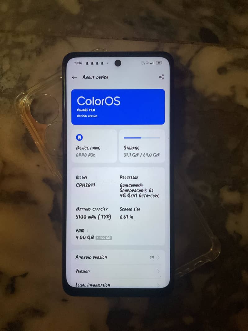 OPPO A3x 3