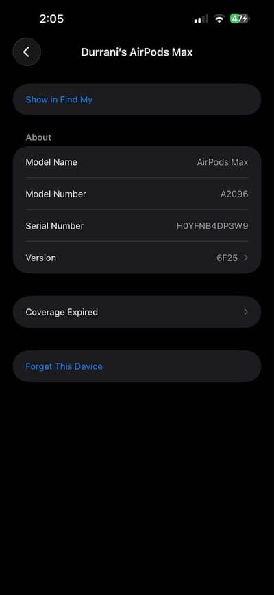 Apple AirPods Max over-ear headphones,