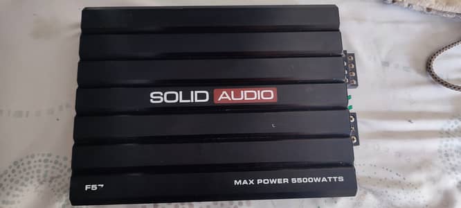 Solid Audio F57 10/10 condition 5500 watts