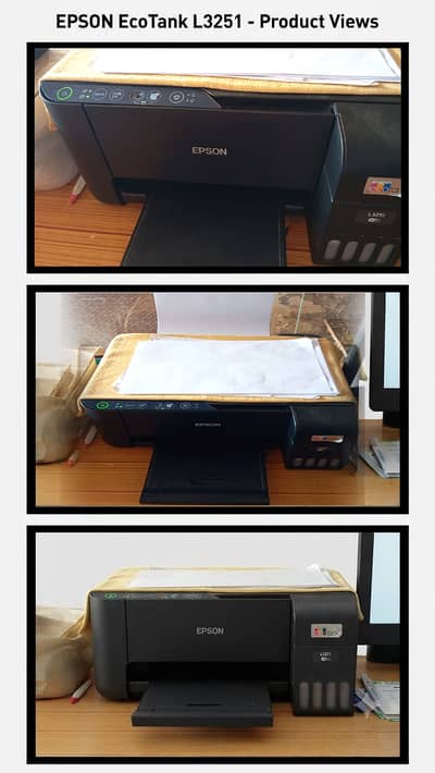 Epson EcoTank L3251 Wi-Fi All-in-One Printer (Print, Scan, Copy)