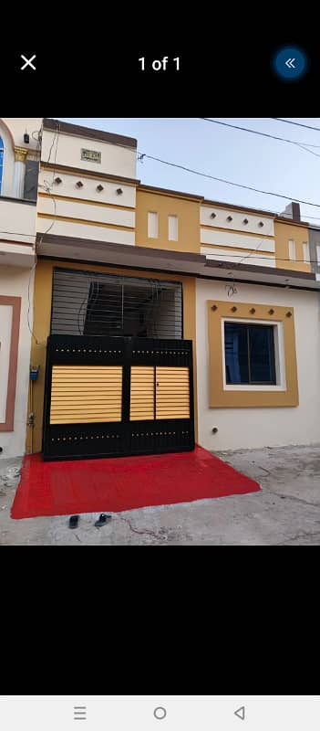 Asif town rafyqamer road 4 mrla single story fuly marbl house urgent Sale wid Gas mtr, 03006803629