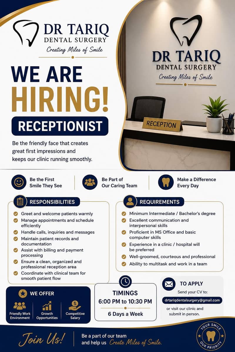 receptionist 0