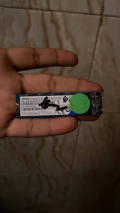 Dead 500 GB M2 SSD