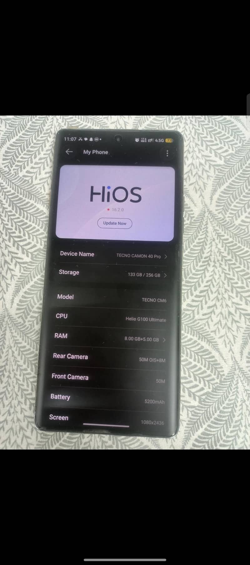 Tecno CAMON 40 Pro 0