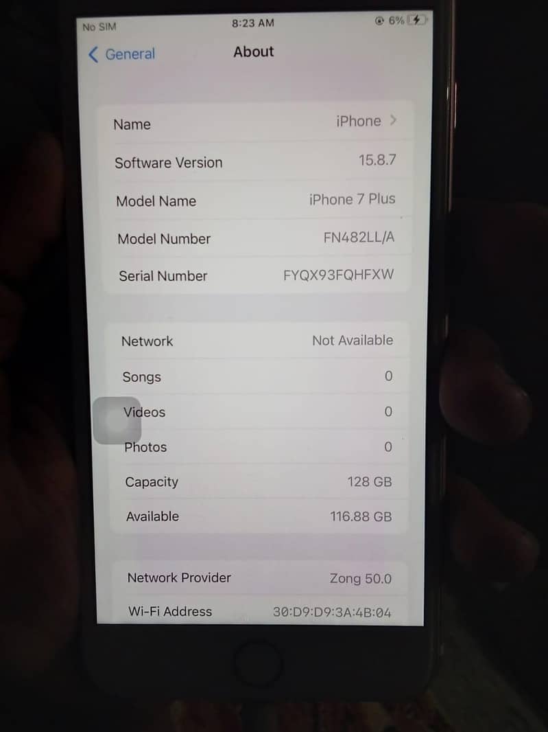 Apple iPhone 7 Plus 6