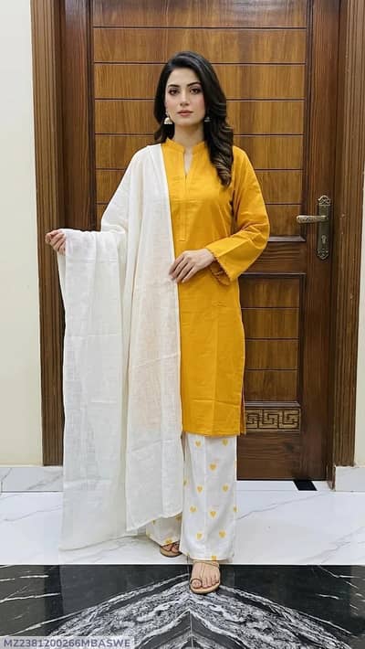 Beautiful 3 Piece Lawn Suit for Sale Perfect for Summer & Daily wear