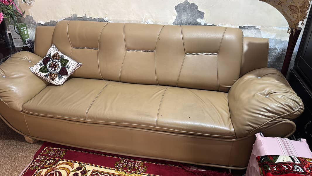 Leather Sofa Set 0