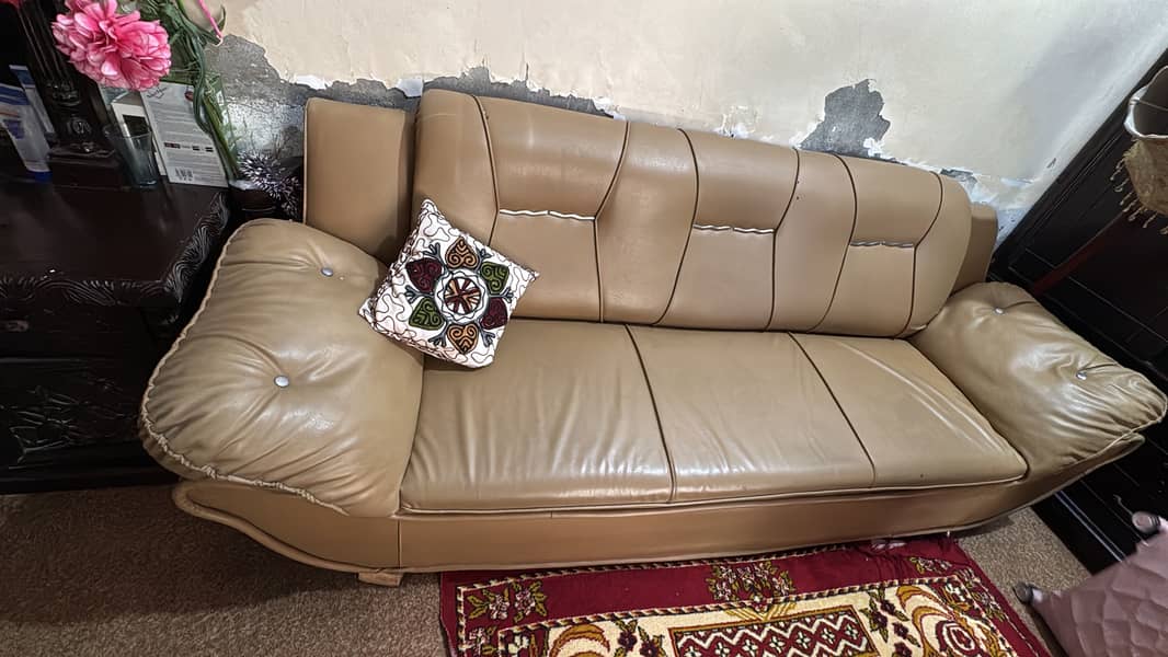 Leather Sofa Set 1