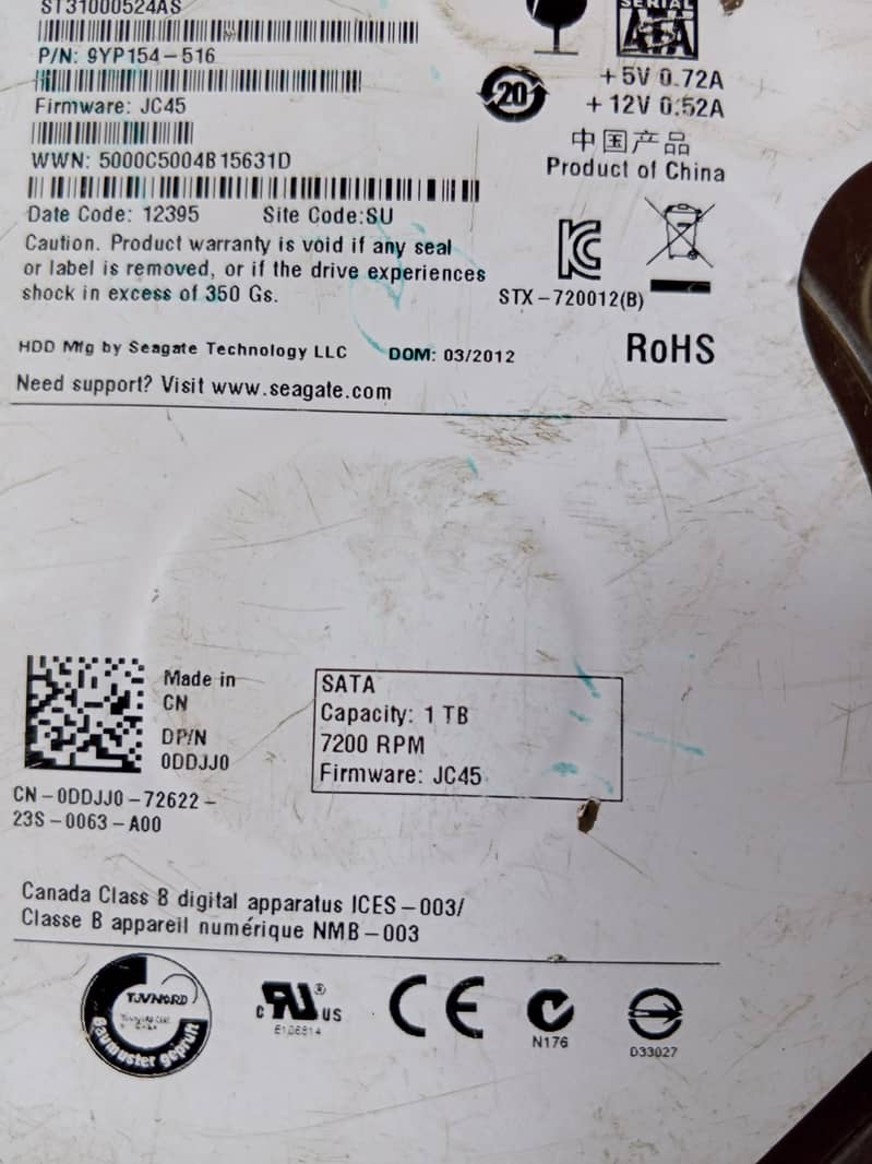 hard disk 1TB 1