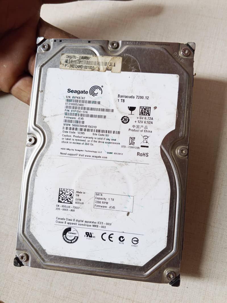hard disk 1TB 2