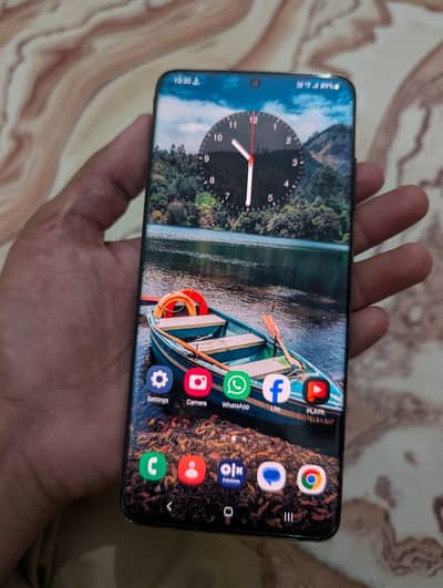 samsung s20 ultra good condition pta approve no fault
