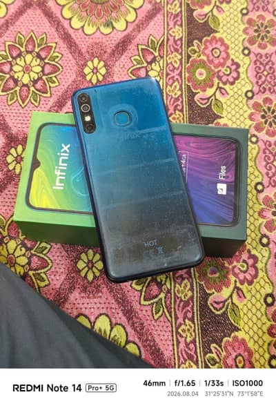 Infinix Hot 8 contact . 03086797927.