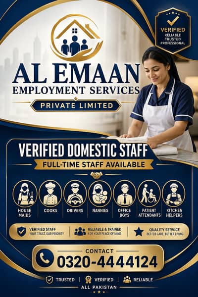 verify . House Maid Nanny's Kitchen Helper . Chef . Cook . Nurse
