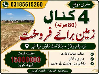 land plot in jhang
