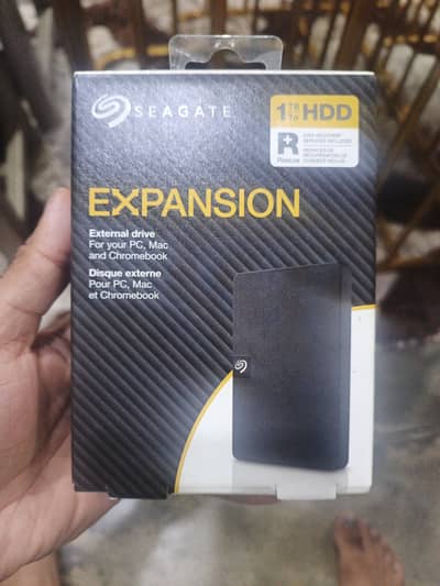 Seagate Hard Drive 1TB Box Pack