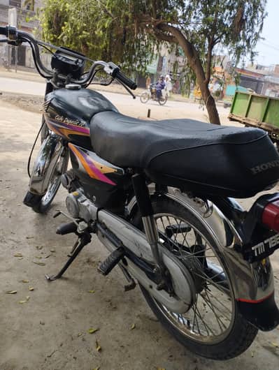 Honda cd 70 2009 model documents clear he with original papers