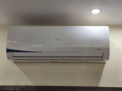 haier 1.5 ton ac dc inverter excellent condition