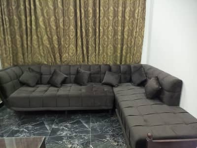 L shaped sofa