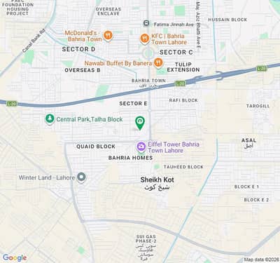 5.5 Marla Plot Urgent For Sale Bahria Town Lahore