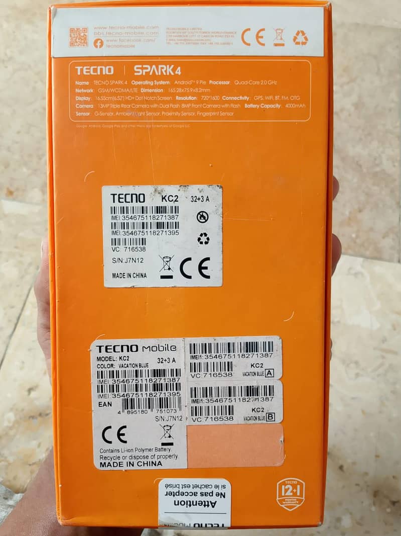Tecno Spark 4 2