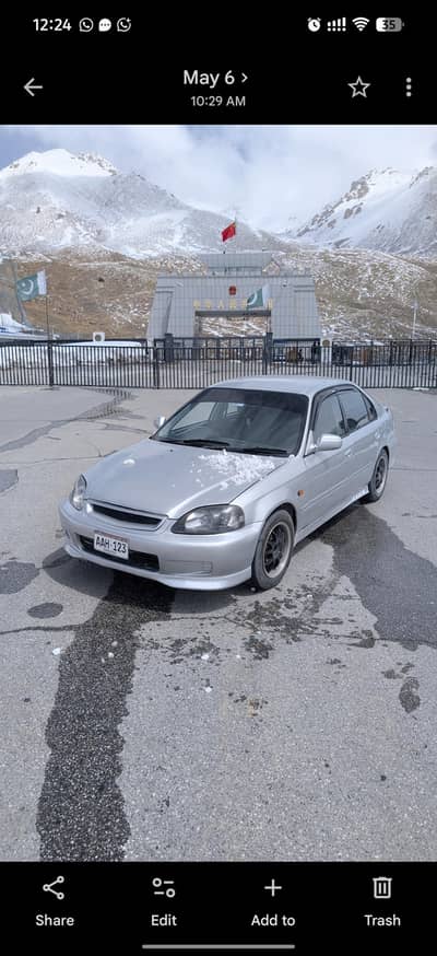 Honda Civic 1996 converted to 2000