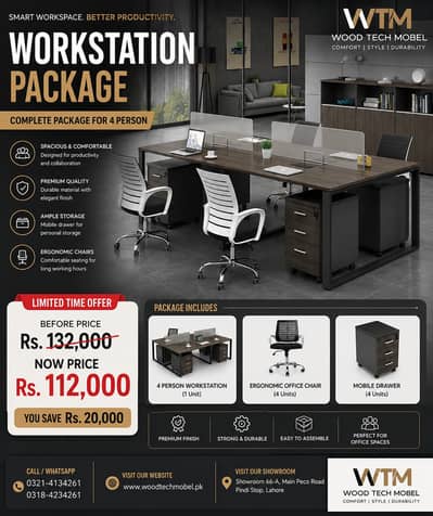 Office Furniture Workstation computer Tables and Chairs