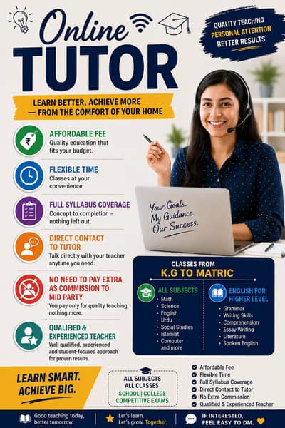 online teacher