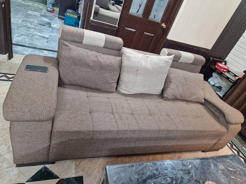 Wooden stylish sofas 3