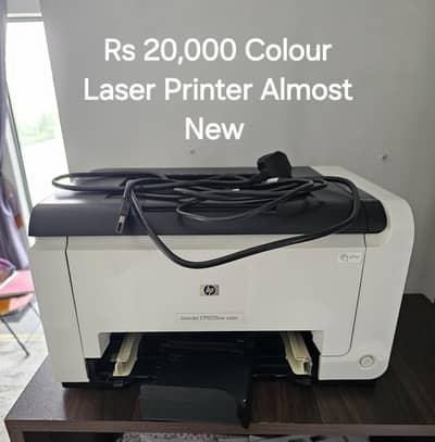 Almost new Hp Laser jet CP 1025 color Printer