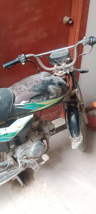 Honda CD 70 Hyderabad number
