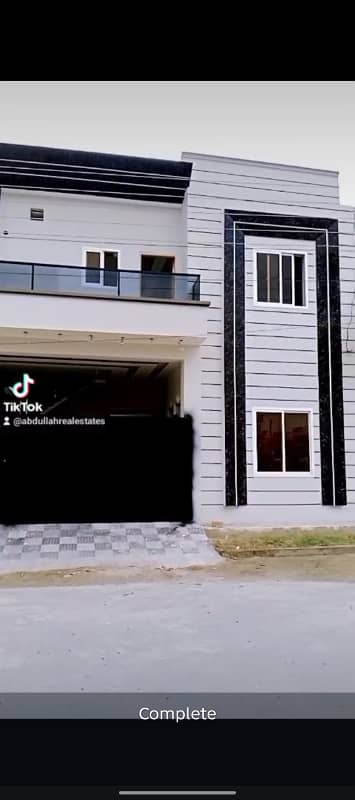 Al Raheem town New brand luxury 5 marly proper double story house for sale