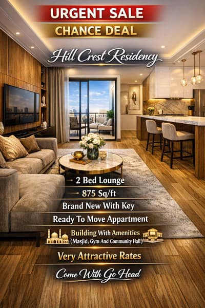Prime Location Flat Of 2300 Square Feet Available For rent In Bahria Town - Precinct 19