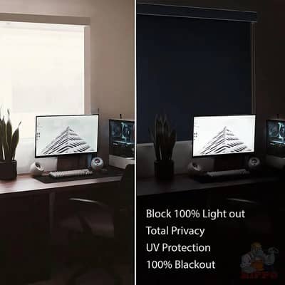 100% Black out Blind | new Curtain | Window Blind | Roller Blind