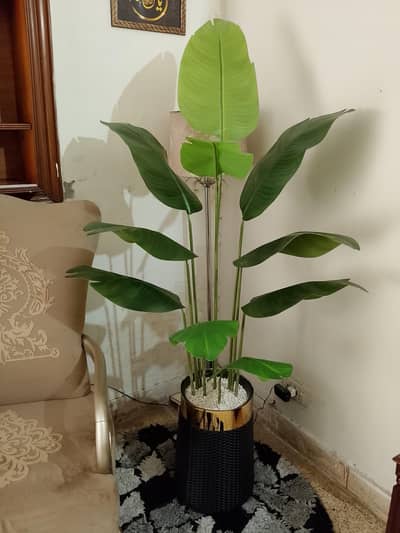 brand new artificial imported Banana plant with pot  for sale
