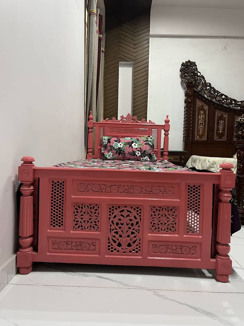 Chinioti Single Bed 0