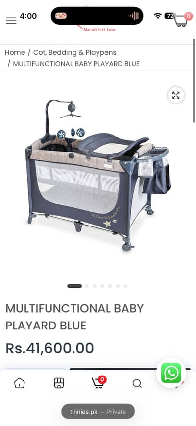 Kids Play pen + COT