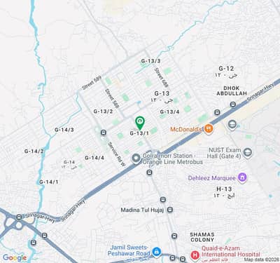 25*40 Ground portion For Rent in G13 Islamabad