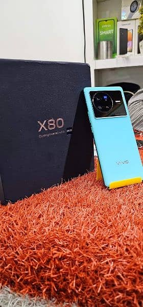 vivo X80 12GB ram 256GB memory 0326/6773/255
