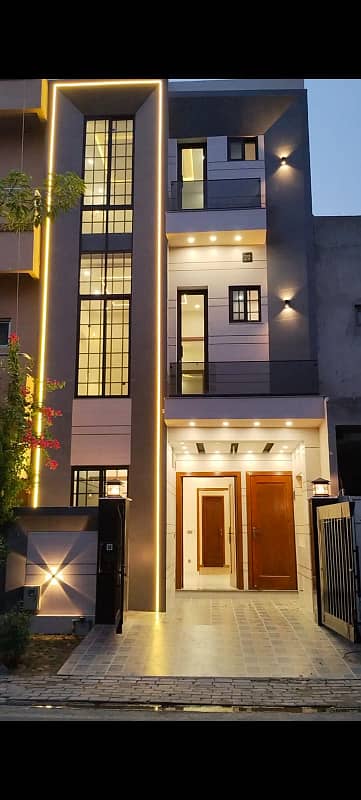 3.5 Marla Brand New Modern Design House For Sale In Dream Gardens Phase 1